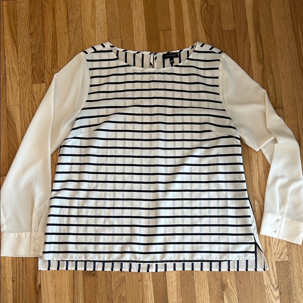 The limited. Striped Long Sleeve Women's blouse